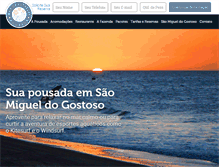 Tablet Screenshot of pousadamardeestrelas.com.br